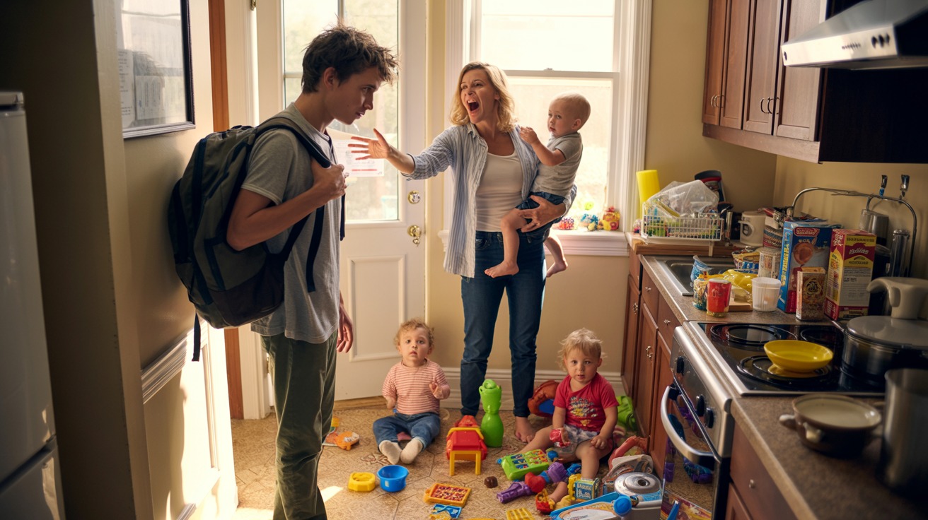 Stepmom Demands Teen Cancel Work To Babysit Her Kids, He Goes To Work Anyway