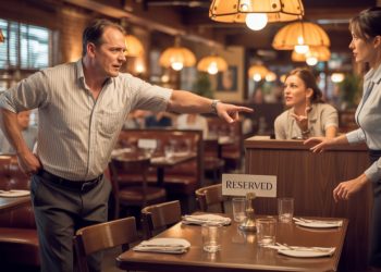 Entitled Diner Grabs The Manager’s Arm And Demands A Table, Instantly Regrets It Entitled Diner Grabs The Manager’s Arm And Demands A Table, Instantly Regrets It