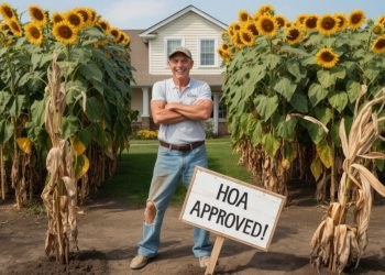 Man Told He Can’t Grow Sunflowers, Finds A Legal Loophole That Makes The HOA Surrender