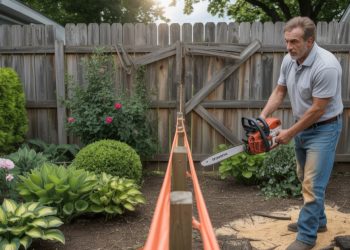 Neighbor Cuts Down Family’s Plants Over ‘Property Line’, Ends Up Losing 11 Feet of His Own Yard