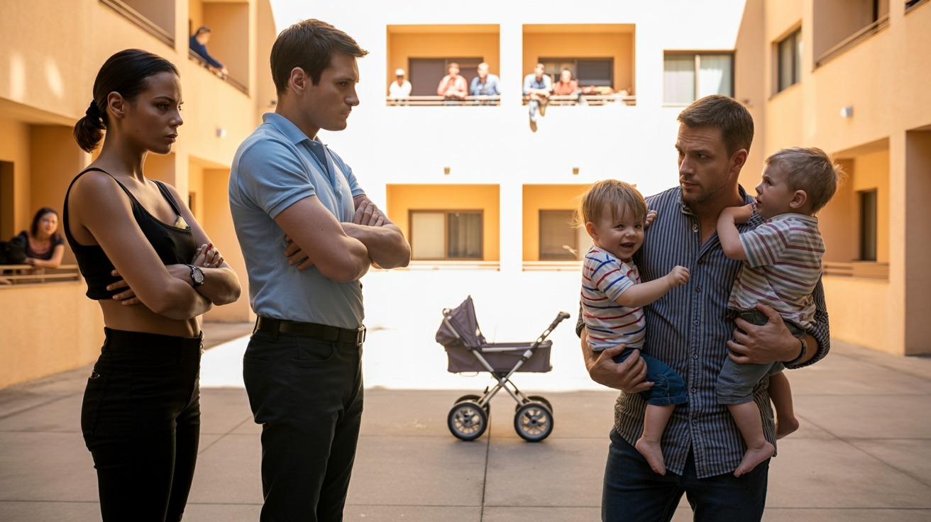 Woman Confronts Entitled Parents Who Keep Dumping Their Twins, They Call Her Heartless For Refusing Free Childcare