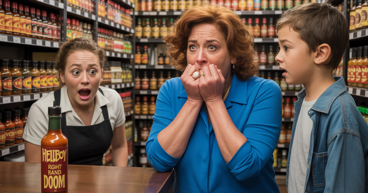 Employee Warns Woman About 7M Scoville Sauce, She Laughs, Then Vomits