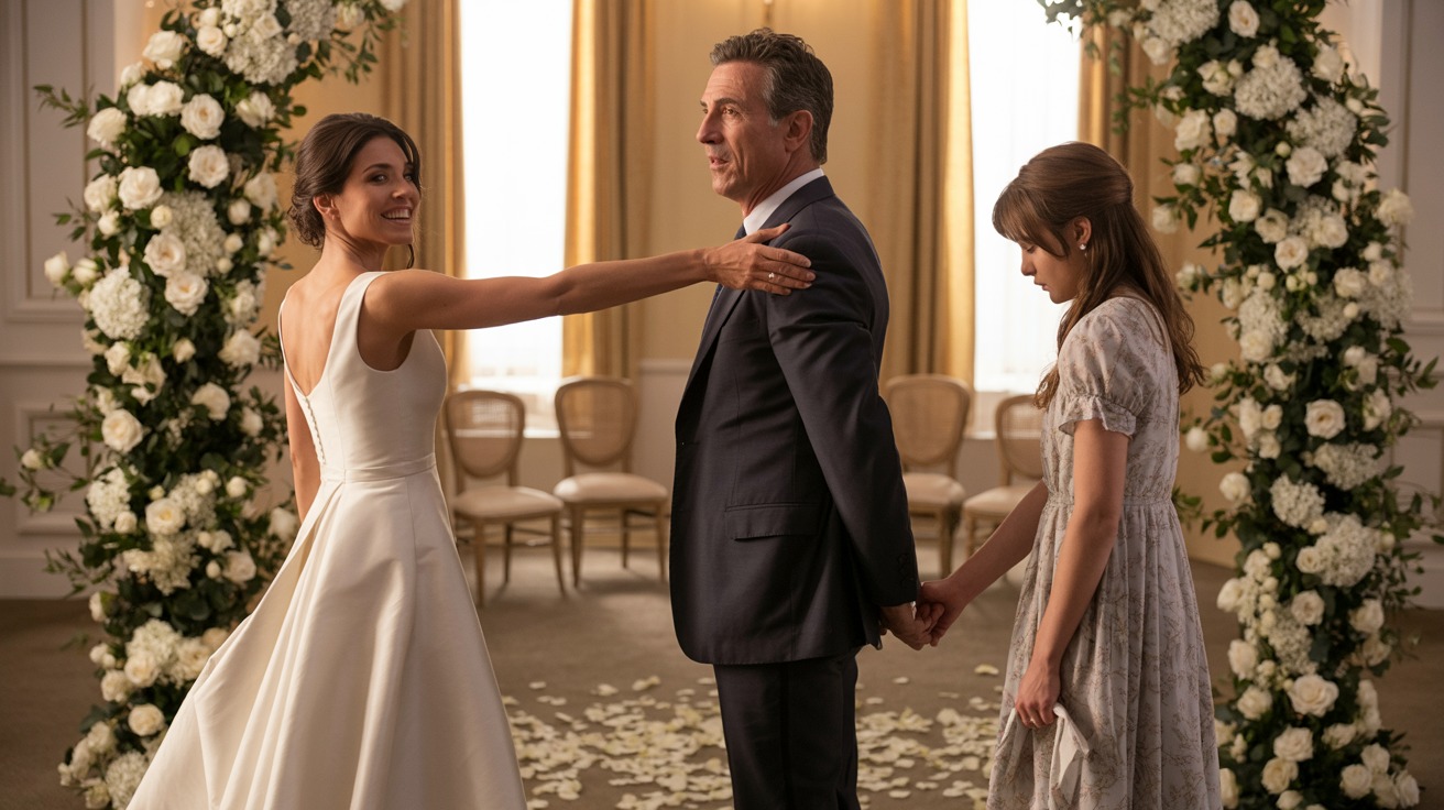 Dad Refuses To Walk His Pregnant Daughter Down The Aisle Because His Stepdaughter “Asked First”