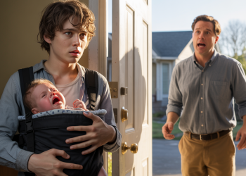 Teen Returns Crying Baby To Dad, Unknowingly Exposes Sister’s Big Lie