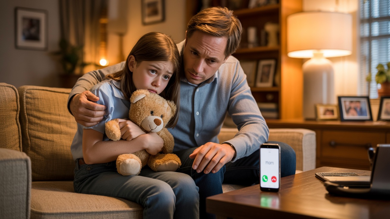 Dad Refuses To Send His Autistic Daughter Back Home After She Learns Her Mom Lied