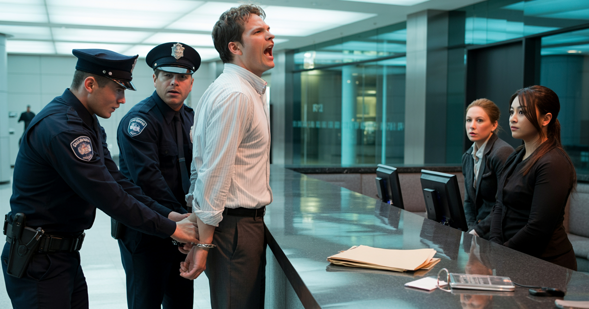 Job Applicant Yells About His Rights, Forces Security To Call The Cops, Guess Who Gets Arrested