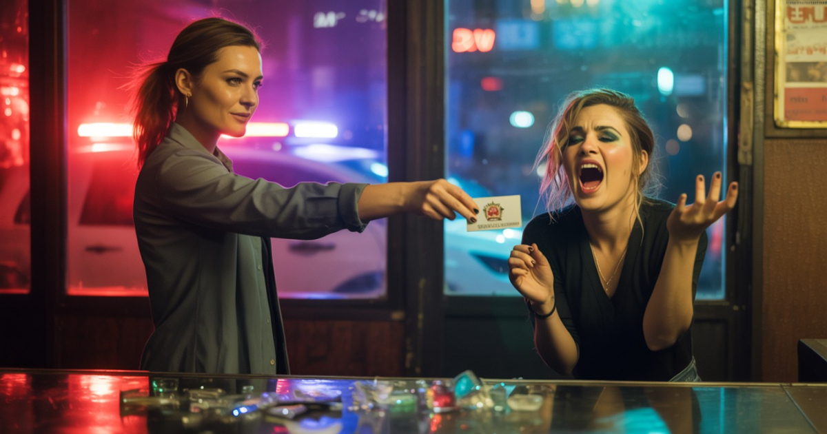 Drunk Woman Calls The Cops After Punching The Bouncer, Guess Who Gets Arrested
