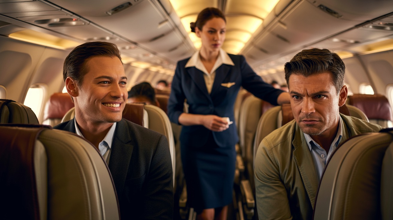 Entitled Passenger Insists On Reclining His Seat, Ends Up Watching The Other Guy Get Upgraded