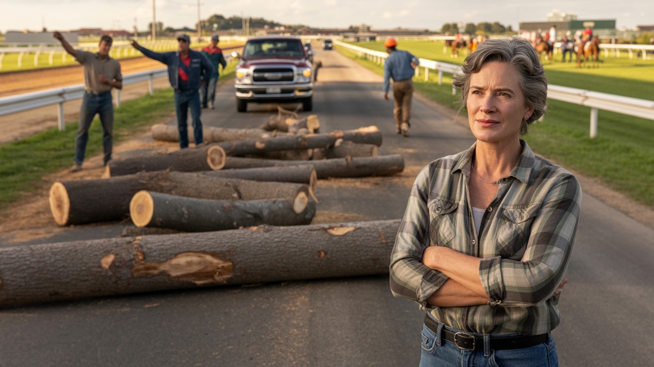 Racetrack Denies Grandfather’s Deal, So His Daughter Blocks Their Access Road And Makes Them Pay Monthly