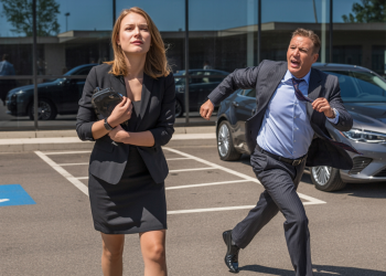 Interviewer Accuses Her Of Parking In A Handicap Spot, So She Takes Him Outside And Proves Him Wrong
