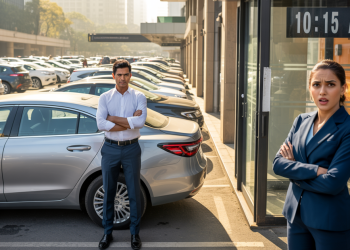 HR Docks Him Half-Day’s Pay For Being 15 Minutes Late, He Retaliates By Vanishing Until Noon