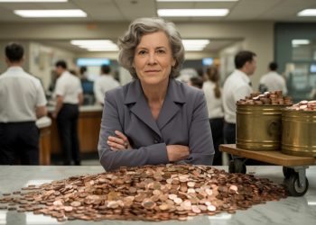 Loan Company Demands $1,000, She Shows Up With 100,000 Pennies And Smiles Loan Company Demands $1,000, She Shows Up With 100,000 Pennies And Smiles