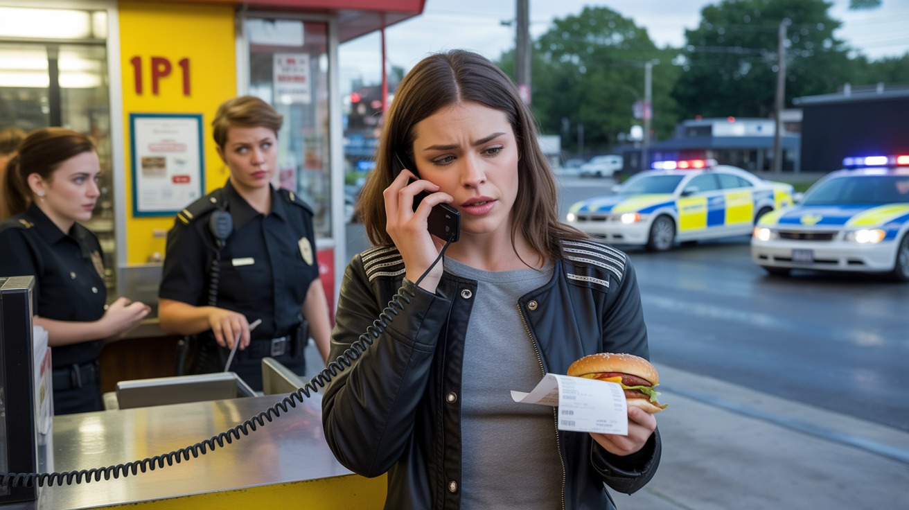 Manager Refuses To Refund A Burger, Customer Calls Police And They Actually Showed Up