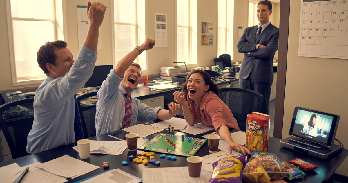 Petty Colleague Demands Everyone Works Weekend, Office Workers Turn Office Into A Party Zone