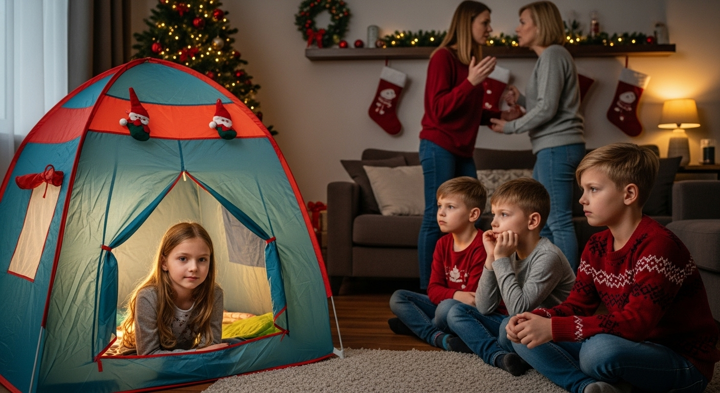 Family Threatens to Ban Mom From Future Holidays Over a Special Needs Tent Family Threatens to Ban Mom From Future Holidays Over a Special Needs Tent