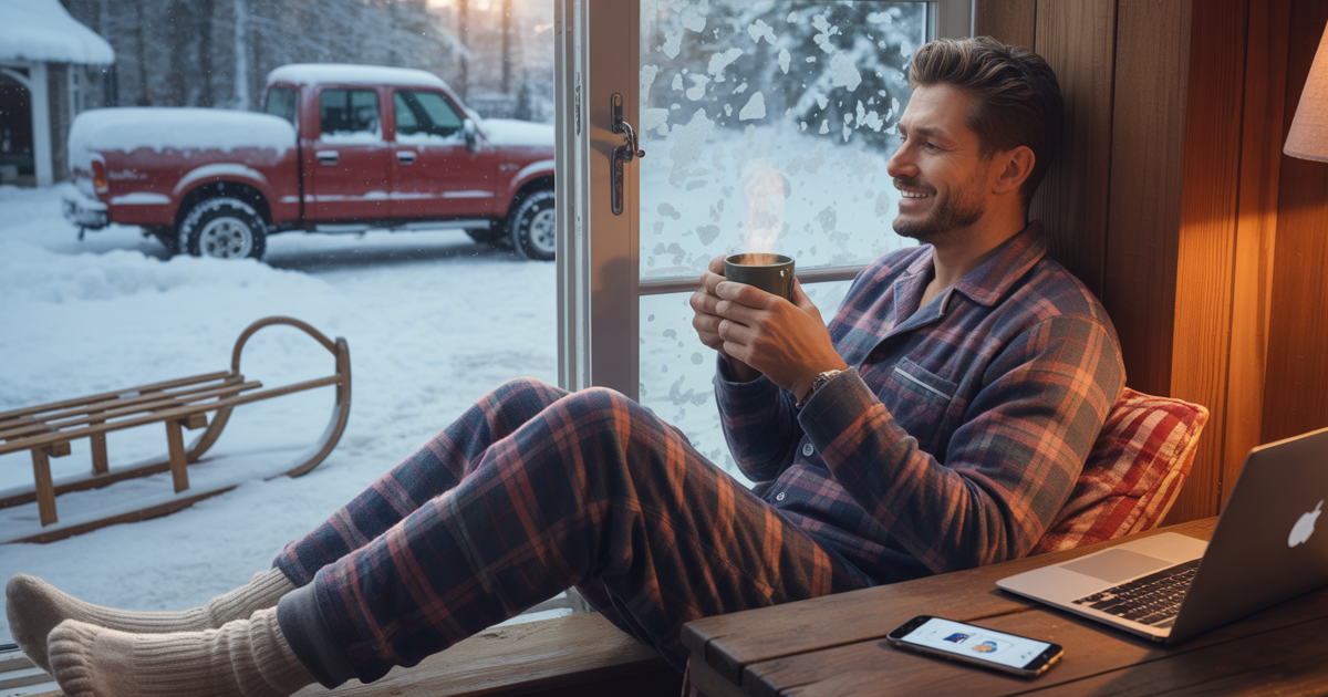Boss Orders Him To Drive Through A Snowstorm, He Takes A Vacation Day And Enjoys It Instead