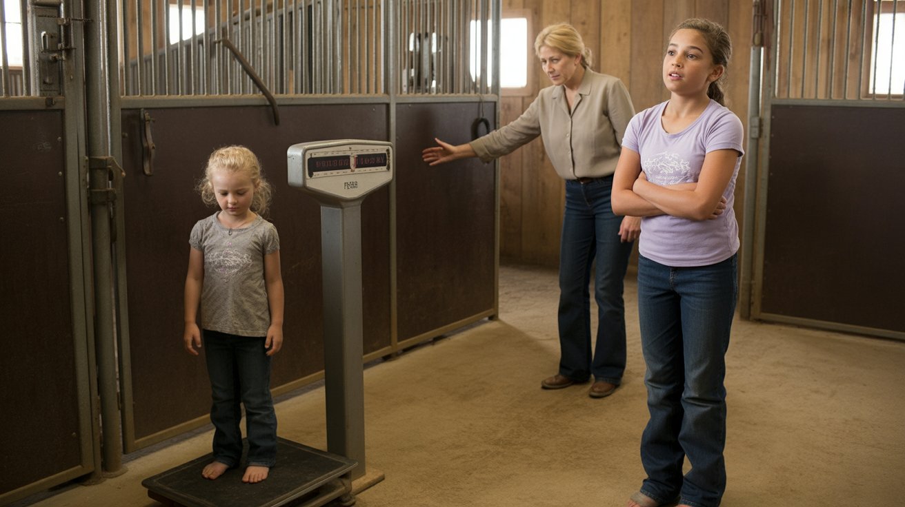 Man Backs Mom Who Weighs Overweight Daughter, Wife Calls Them Cruel