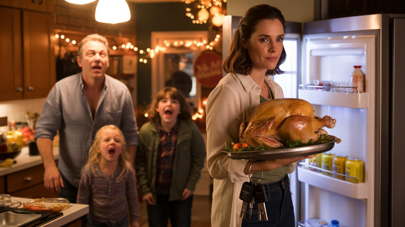 Entitled Parents Let Their Kid Scream At 4 A.M., So Guest Took The Turkey And Left Entitled Parents Let Their Kid Scream At 4 A.M., So Guest Took The Turkey And Left