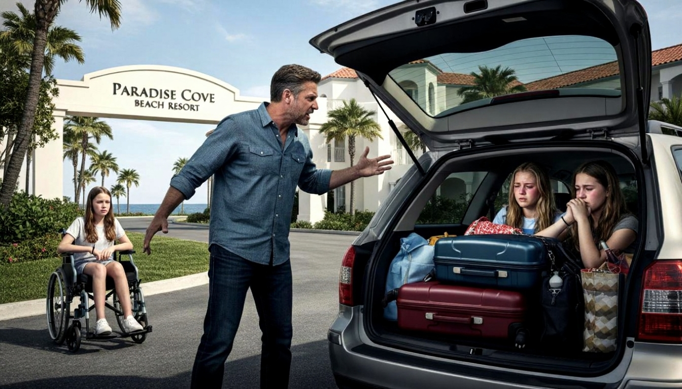 Dad Ends Family Vacation After Daughters Abandon Disabled Stepsister at Ice Cream Stand