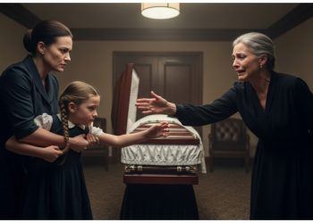 MIL Tried To Show 8-Year-Old Daughter Sliced-Up Suicide Victim Coffin