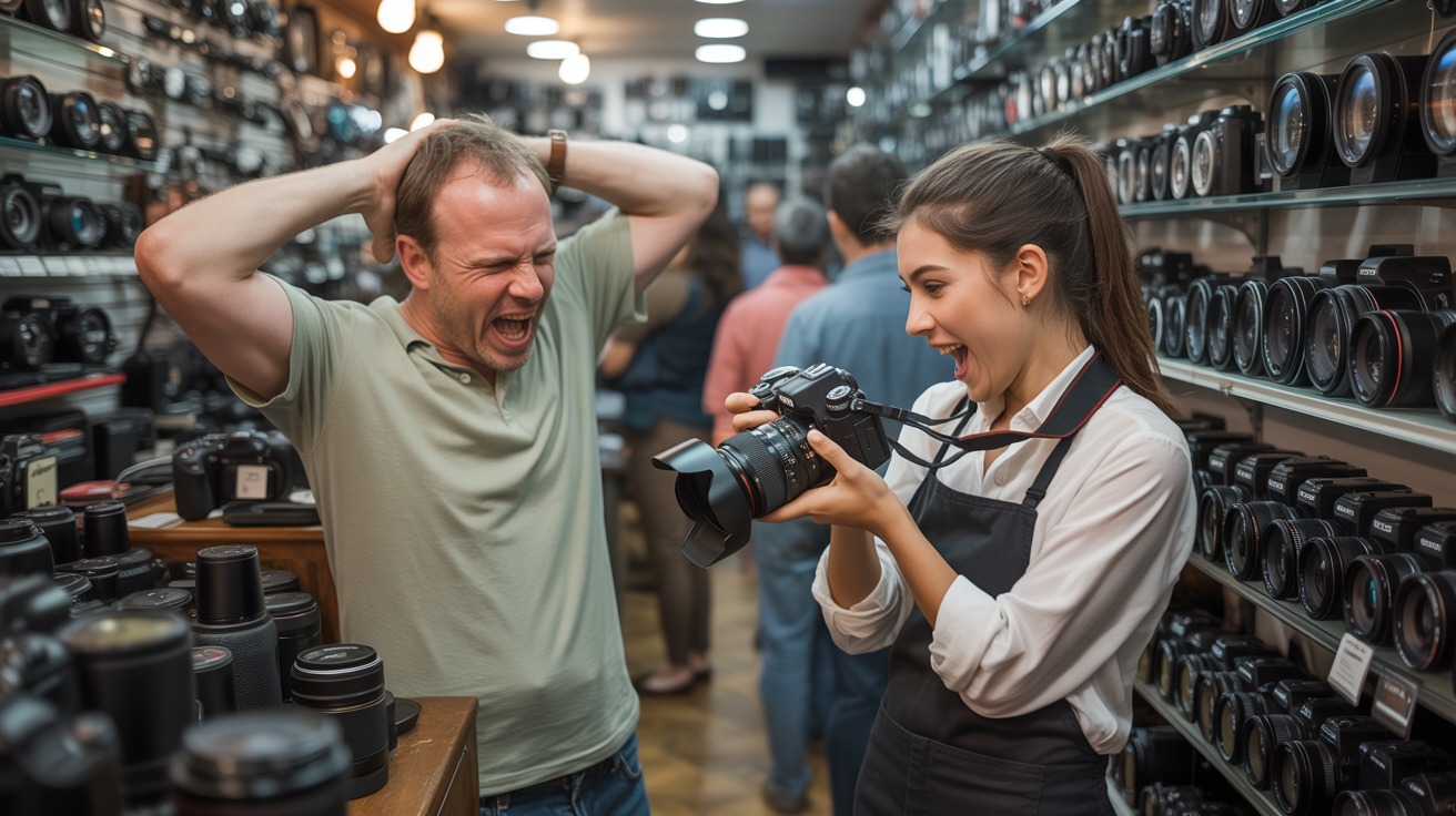 Customer Blames New Camera For Blurry Photos, Photographer Shows Him It's His Skills That Need Work