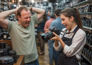 Customer Blames New Camera For Blurry Photos, Photographer Shows Him It’s His Skills That Need Work
