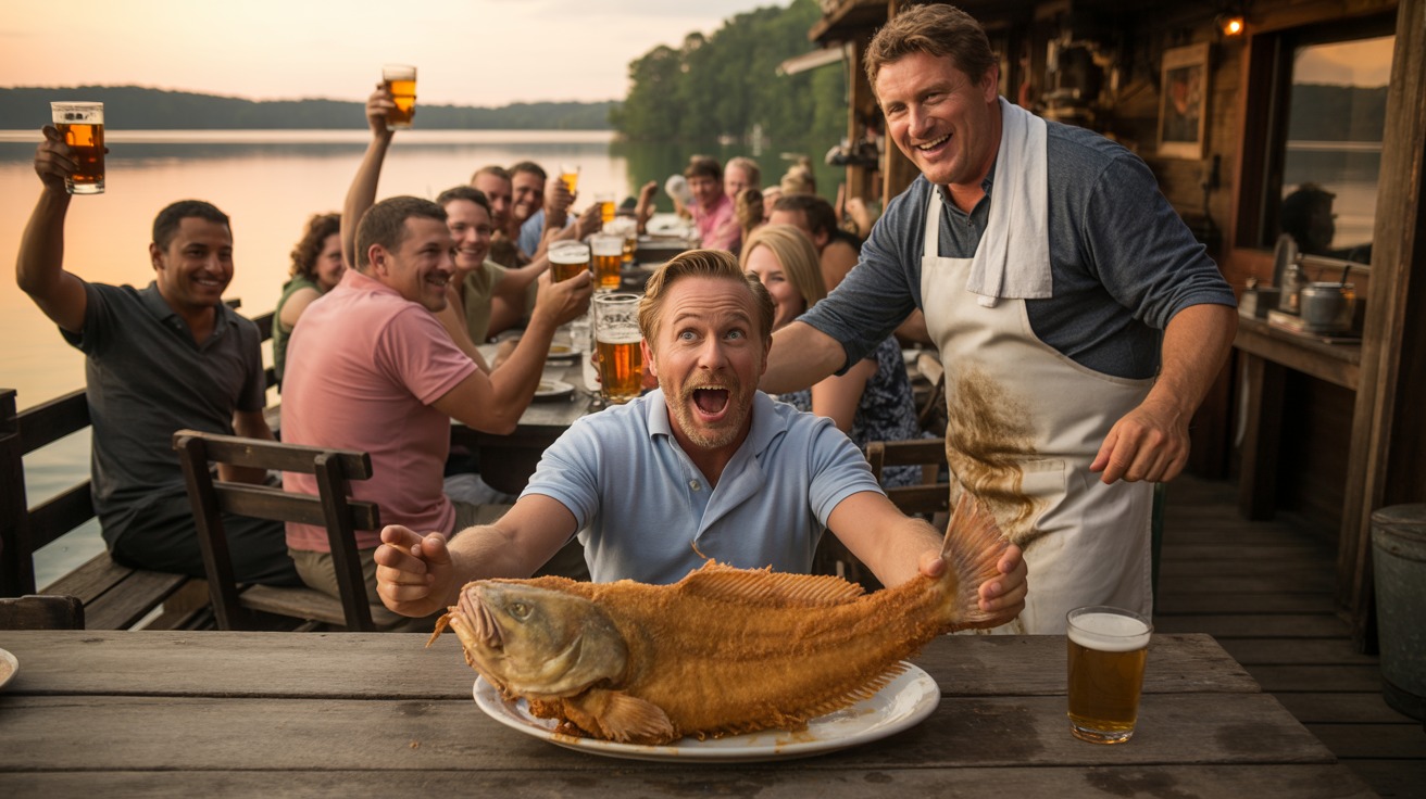 Man Boasts About Beating His Catfish Record, Learns The Hard Way Not To Taunt The Cook