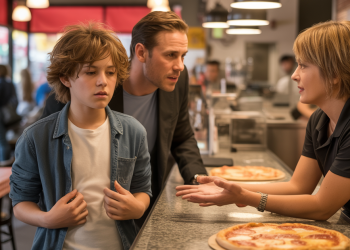 Kid Dared Pizza Worker To Call His Dad, So She Did, And Dad Made Him Apologize In Person