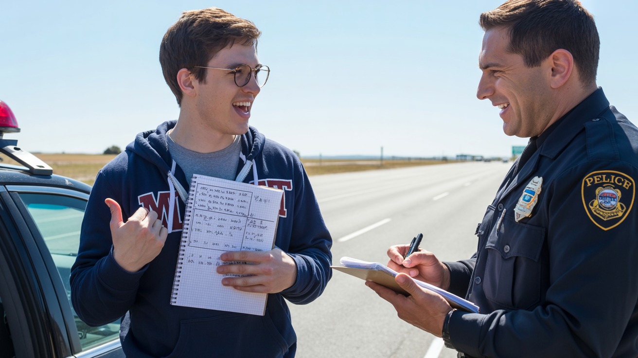 Physicist Tries Outsmarting A Cop With Science, The Cop Had The Perfect Reply Physicist Tries Outsmarting A Cop With Science, The Cop Had The Perfect Reply