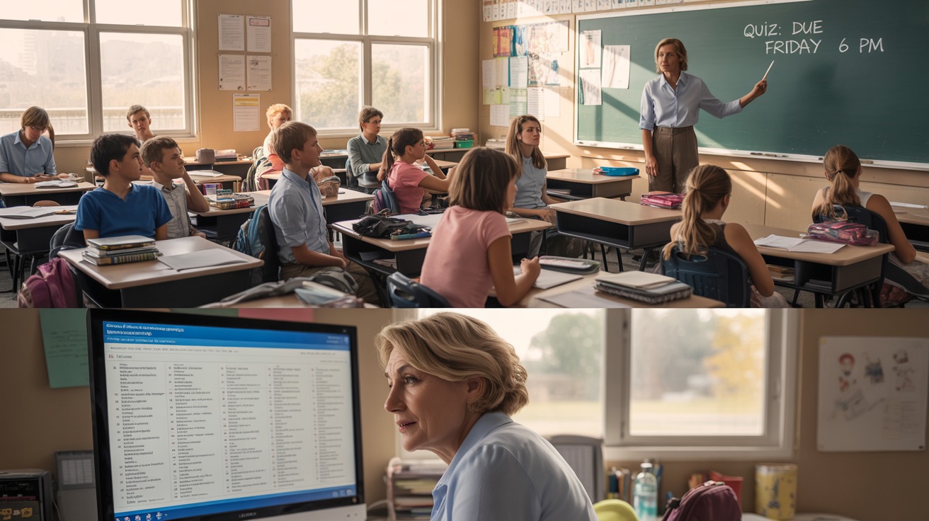 Teacher Fails 27 Students For Ignoring An Online Quiz, Parents Lose Their Minds