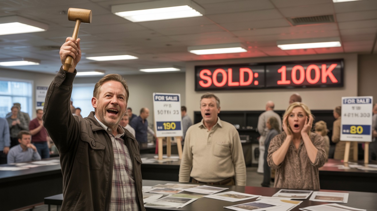 Entitled Homeowners Reject Buyer’s Offer, Pray For A Better One, Guess Who Buys Their House At Auction?
