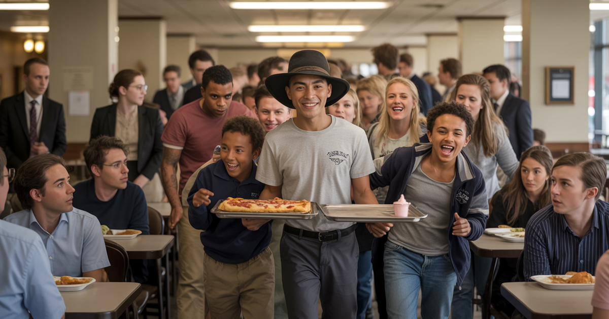 College Student Uses Meal Plan To Feed 120 Homeless People, Shocks Entire Campus College Student Uses Meal Plan To Feed 120 Homeless People, Shocks Entire Campus