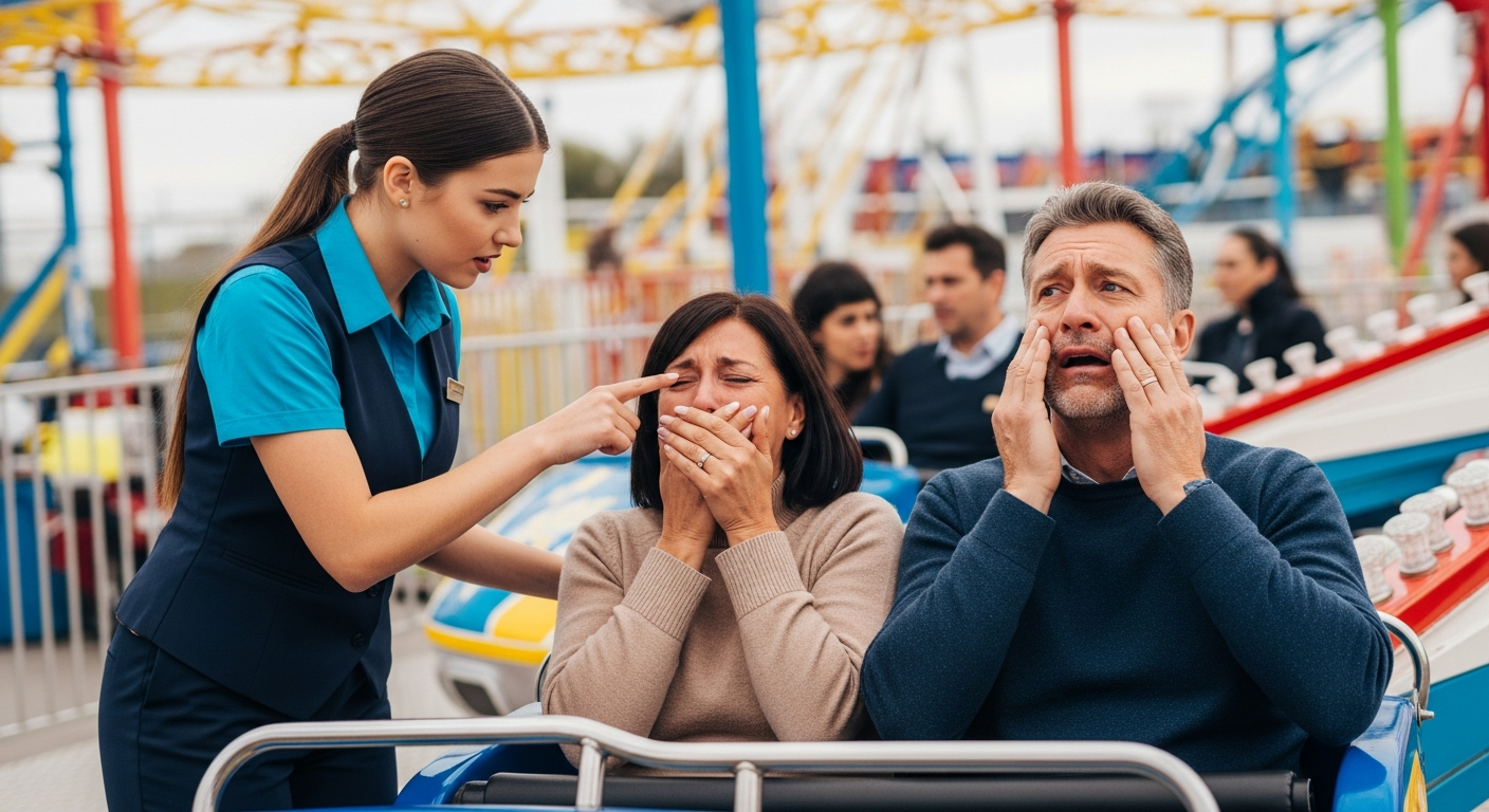 Amusement Park Worker Claims She Has an STI to Get Revenge on Water Bottle Thieves