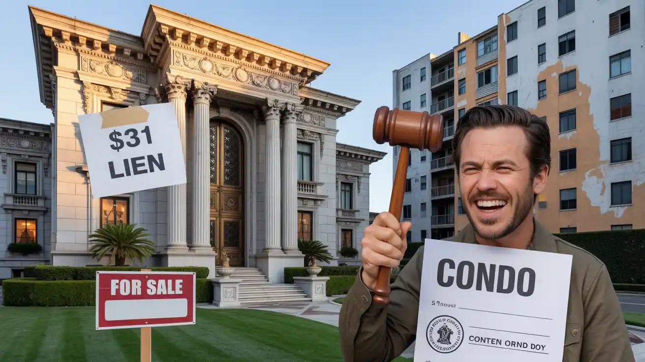 Petty Homeowner Puts $31 Lien on HOA President’s $20M Mansion Over Illegal Fees