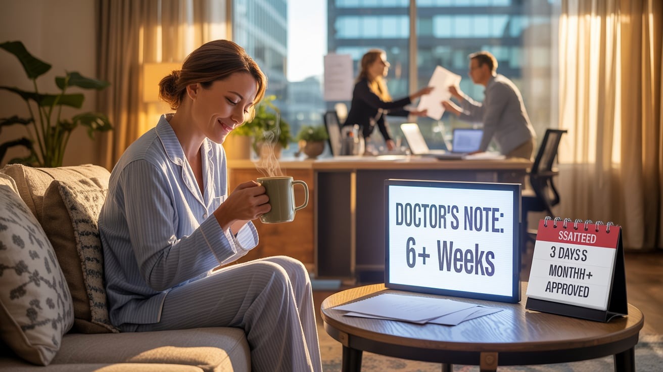 They Refused Her 3 Mental Health Days - So Her Doctor Signed Her Off for Over a Month