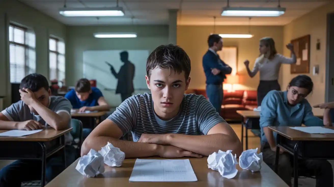 Son Helped Teacher Trap Half the Class - Dad Told Him He’s Not Proud, Wife Disagrees