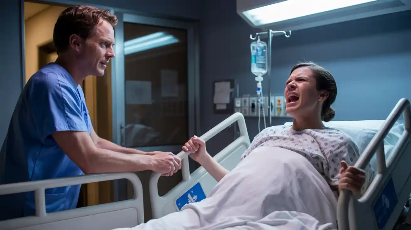 A Woman Kicks Husband Out of Delivery Room After He Pulls Cruel TikTok Prank While She’s in Labo