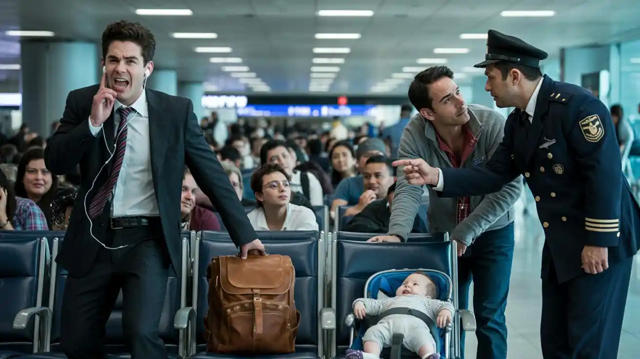 Annoy Everyone in the Airport? Loud Business Bro Learns a Lesson After His Bag Gets Seized by TSA