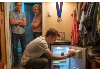 A Young Man Locks His Mini Fridge After His Parents Keep Snooping – But Now They Call Him Immature