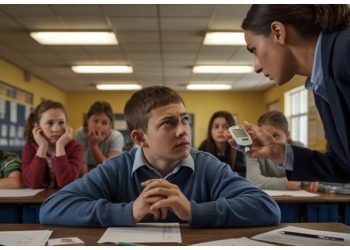 Teacher Punishes Diabetic Boy for Checking Glucose Monitor During Test – Mom Fights Back