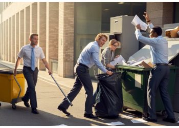 Janitor Forces Manager to Dig Through Dumpster After Filing Mistake