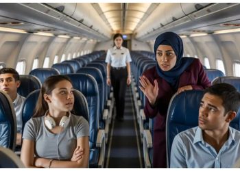 Teen Defends Her Brother on Flight After Muslim Woman Refuses to Sit Between Them