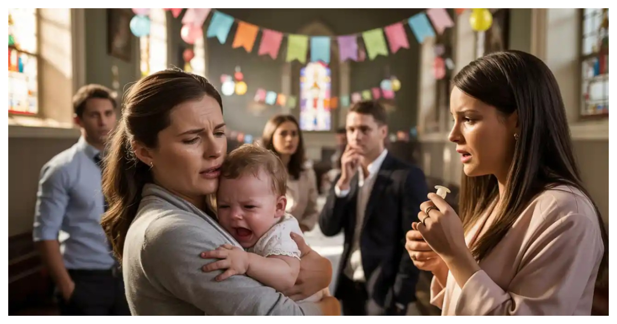 Mom Snaps at Sister-in-Law During Christening, Publicly Destroys Her Over a Pacifier - Family Left Stunned