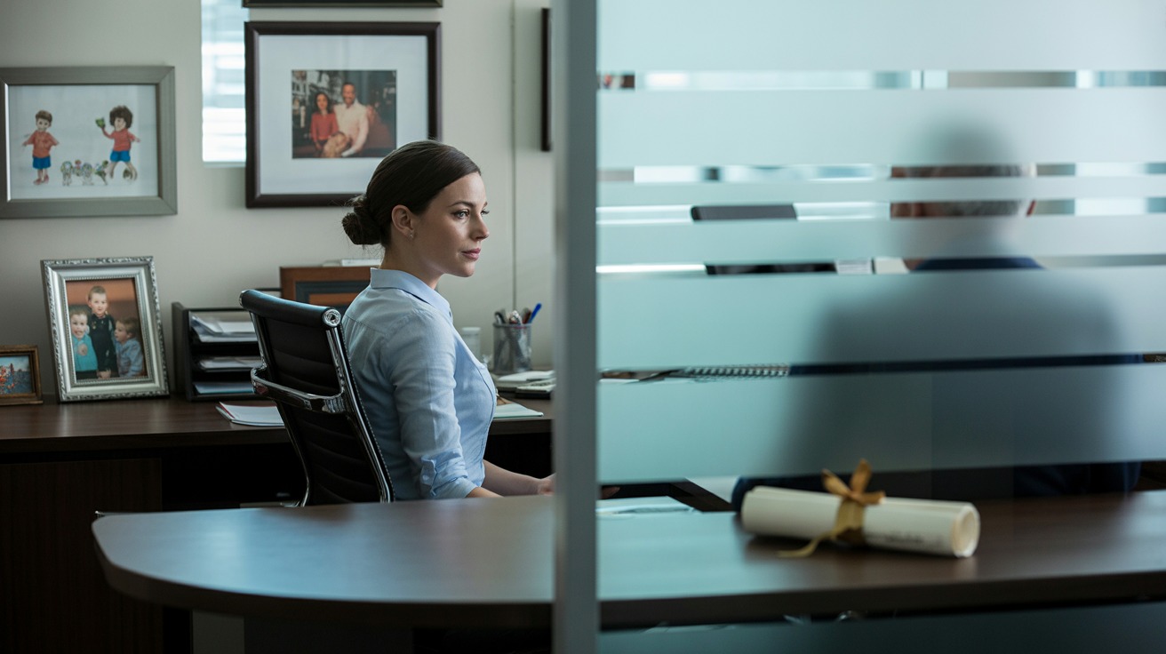 Mom Kept Kids’ Drawings In Office, Coworker Calls It Unprofessional