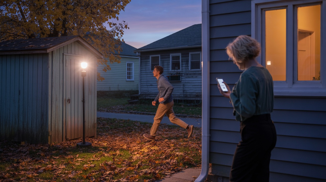 She Tried To Catch The Mystery Trespasser, Then Accidentally Exposed His Private Struggle To The Whole Neighborhood