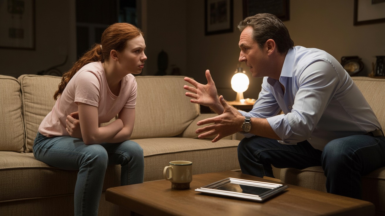 Teen Confronts Father About His Teenage Girlfriend, He Says She’s ‘Old Enough’