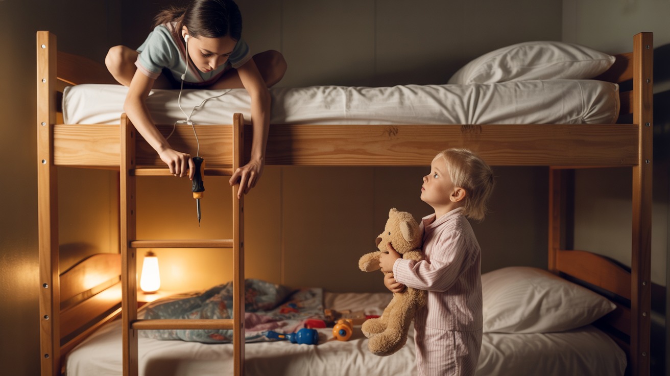 15-Year-Old Blocks Scared Niece From Climbing Into Her Bed, Reddit Divides Over It