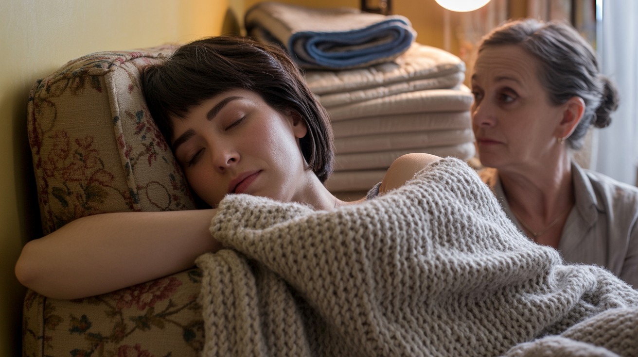 Woman Gives Couch To Sick Friend, Upsets Mom