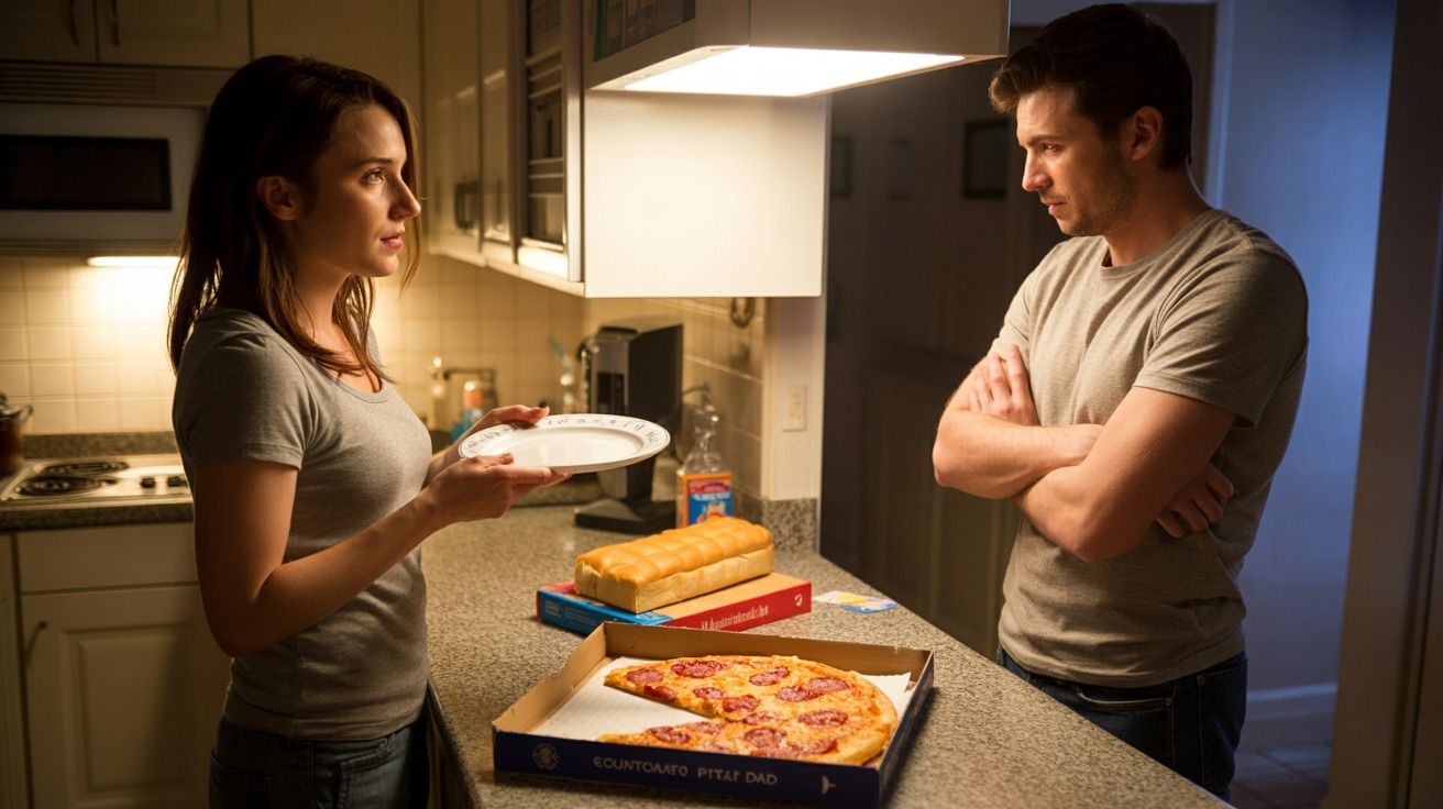 Woman Takes The Biggest Slice Of Pizza She Paid For, Roommate Calls Her Greedy