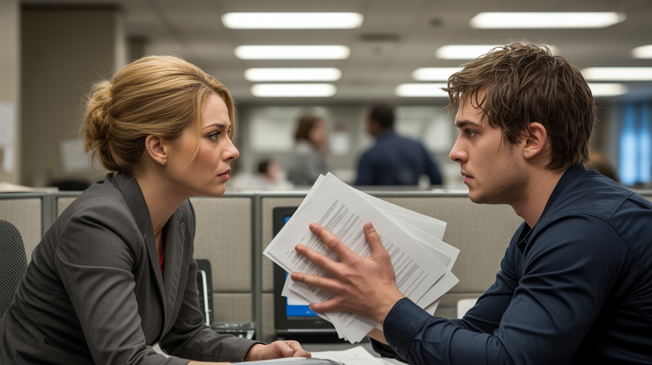 Woman Snaps After Autistic Coworker Keeps Pushing About Her Dad’s Death, Sparks Office Chaos Woman Snaps After Autistic Coworker Keeps Pushing About Her Dad’s Death, Sparks Office Chaos